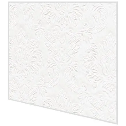 Servietten mit Prägung - Moments Ornament perlmutt