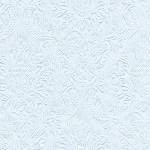 Napkins embossed - Moments Ornament pastel blue Napkins embossed - Moments Ornament pastel blue