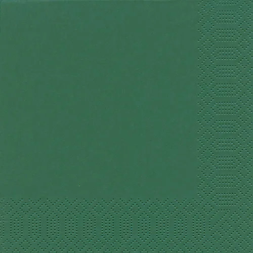 Servietten - Uni dunkelgrün