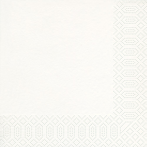 Servietten - Uni weiß