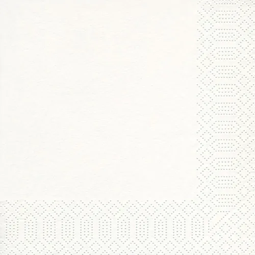 Servietten - Uni weiß Servietten - Uni weiß