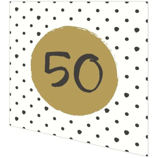 Servietten - 50. Geburtstag