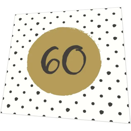 Napkins - 60th Birthday