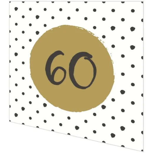 Napkins - 60th Birthday