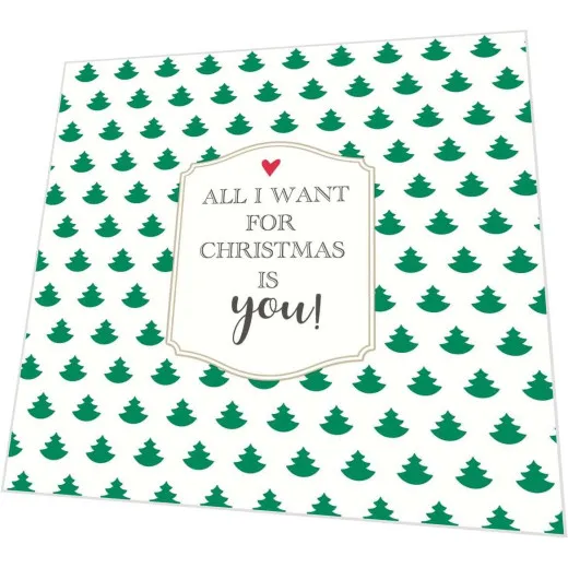 Servietten - All I want for Christmas...