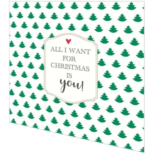 Servietten - All I want for Christmas...