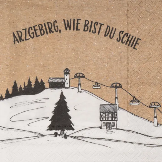 Napkins - Arzgebirg wie bist du du schie Napkins - Arzgebirg wie bist du du schie