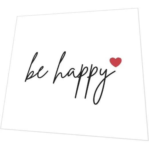 Servietten - Be happy