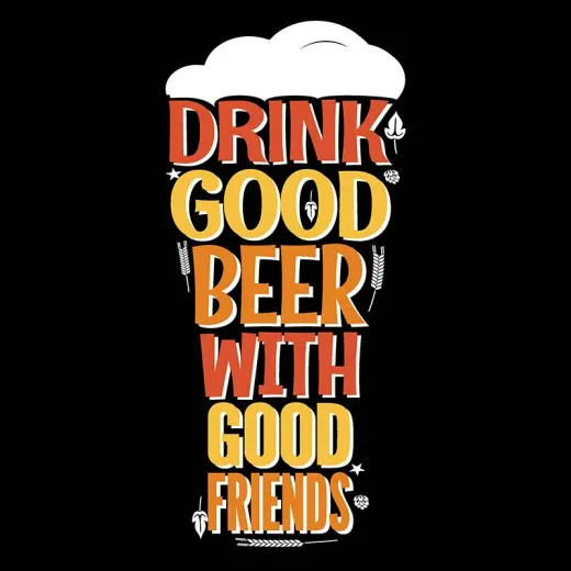 Servietten - Bier mit Freunden Servietten - Bier mit Freunden