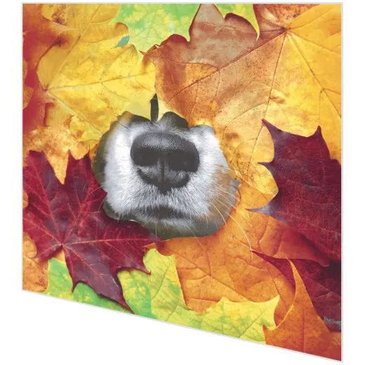 Servietten - Blätter mit Nase