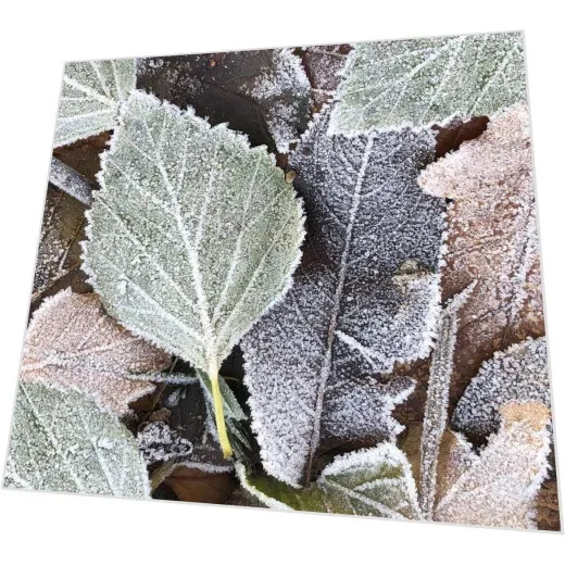 Servietten - Blätter im Winter