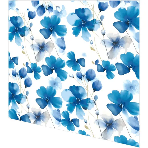 Servietten - Blaue Blüten