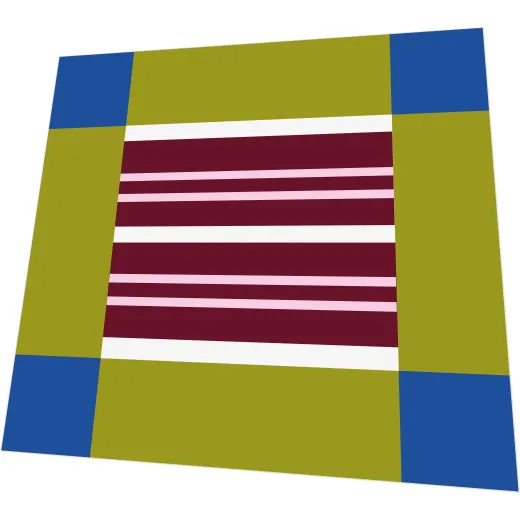 Napkins - Blockscape green