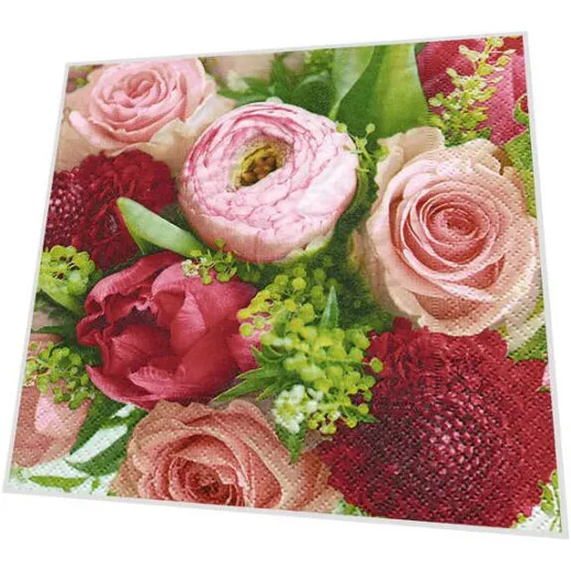 Servietten - Blumenreichtum
