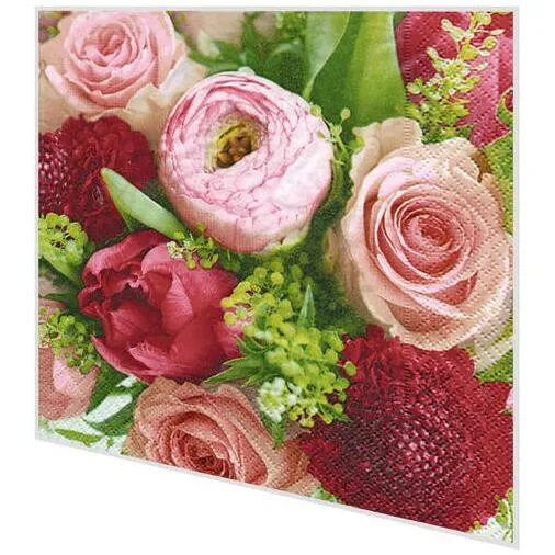 Servietten - Blumenreichtum