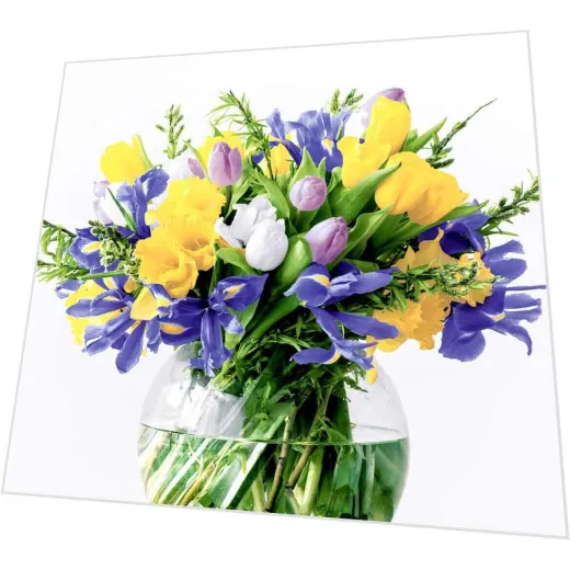 Servietten - Blumenvase