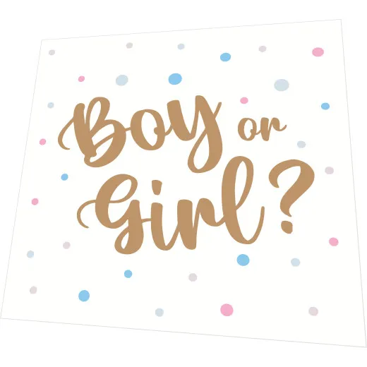 Servietten - Boy or Girl