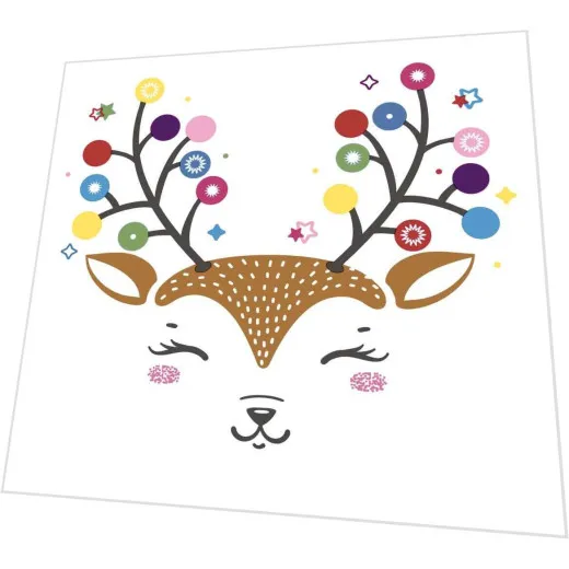 Servietten - Bunter Hirsch