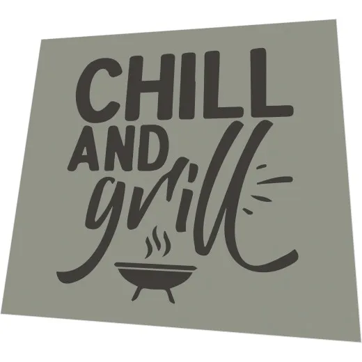 Servietten - Chill and grill