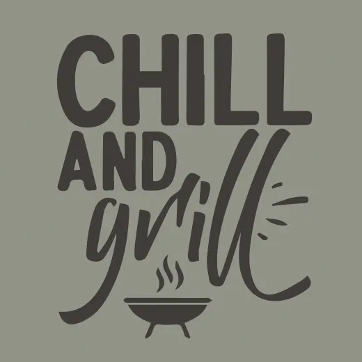Servietten - Chill and grill