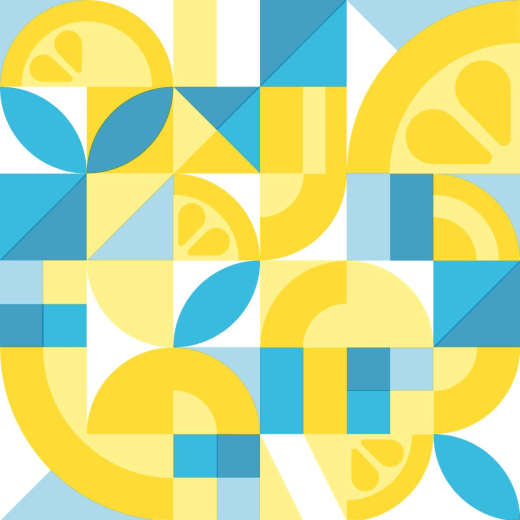 Servietten - Citrus-Era Gelb