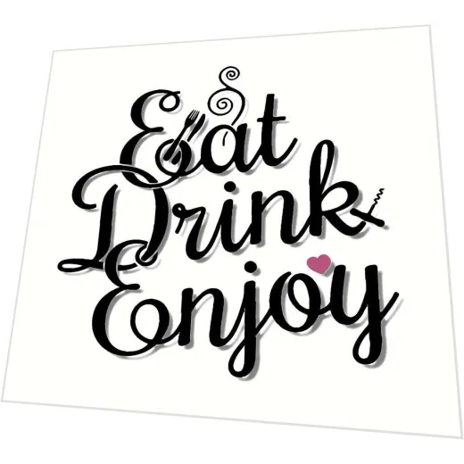Servietten - Eat Drink Enjoy