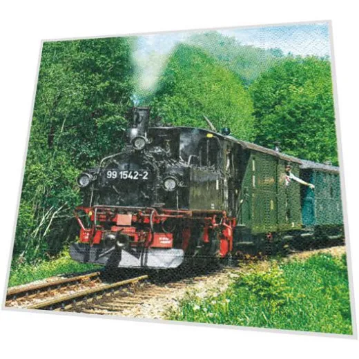 Servietten - Eisenbahn Dampflok