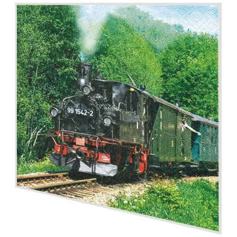 Servietten - Eisenbahn Dampflok