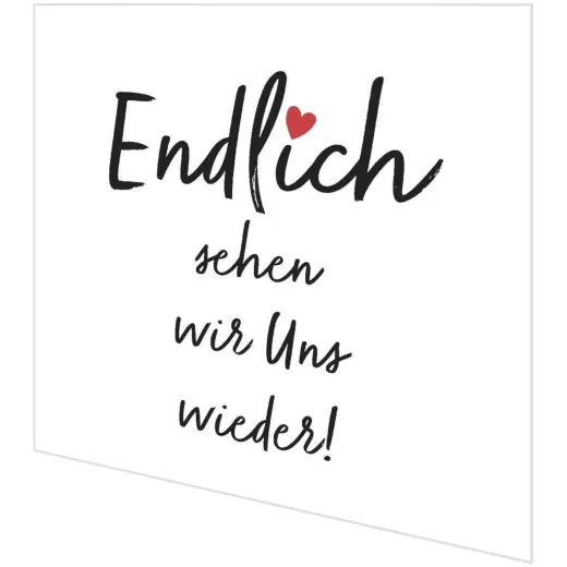 Servietten - Endlich