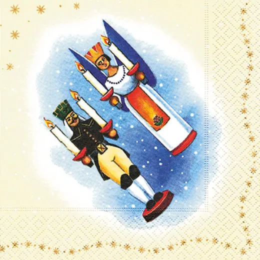 Napkins - Angel and Miner