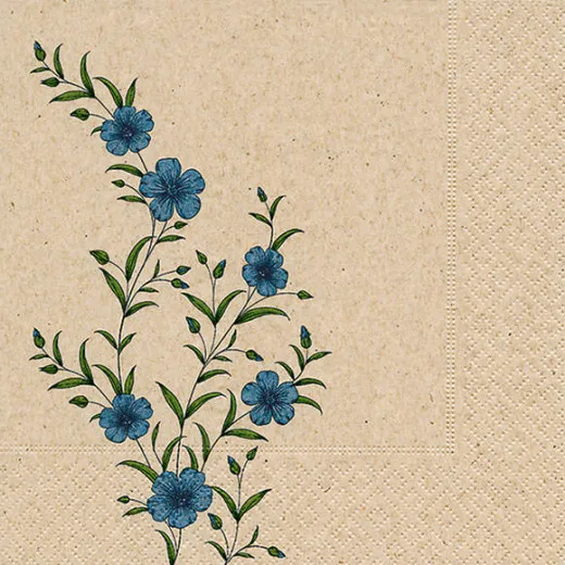Napkins - Flax - 100% of recycling Napkins - Flax - 100% of recycling