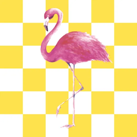 Servietten - Flamingo Tropic
