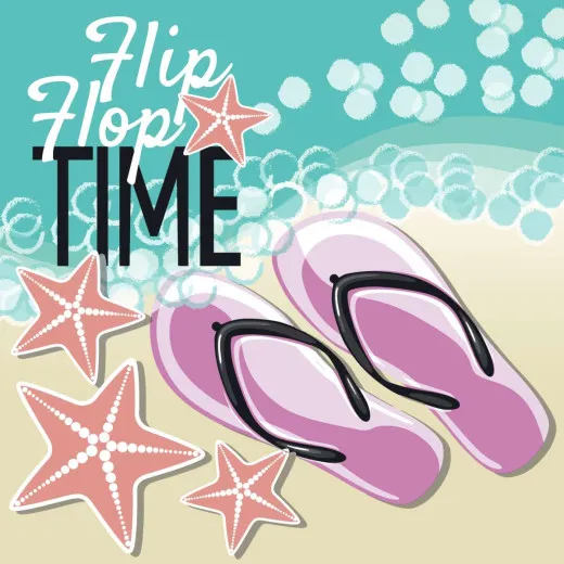 Servietten - Flip Flop Servietten - Flip Flop
