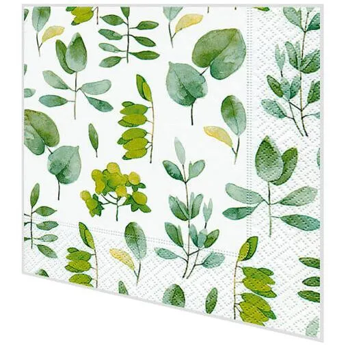 Servietten - Frische Blätter