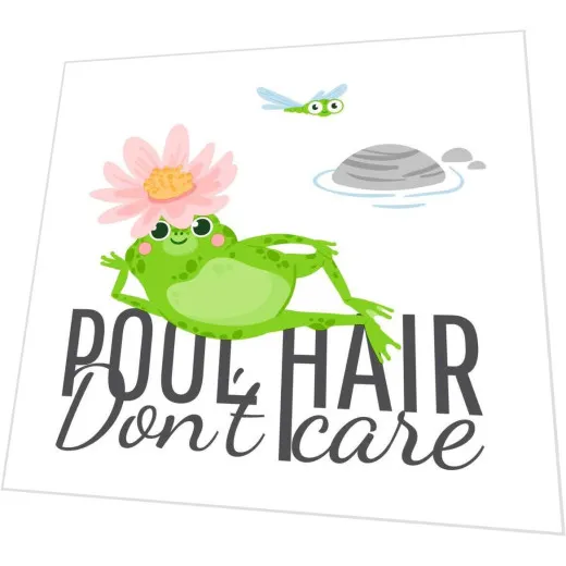 Servietten - Frosch im Wasser