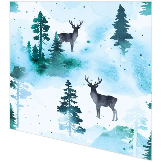 Servietten - Frostige Hirsche