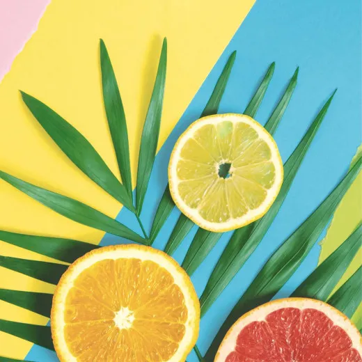 Servietten - Früchte im Sommer