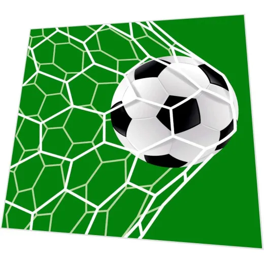 Servietten - Fußballtor