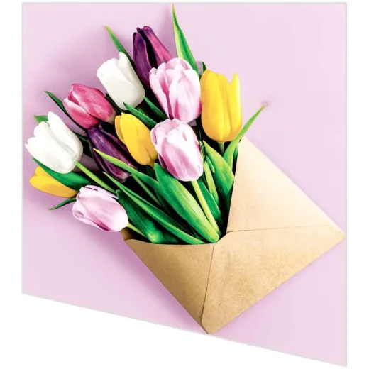 Servietten - Grüße aus dem Garten