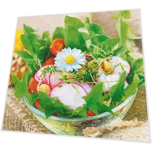 Servietten - Gartensalat