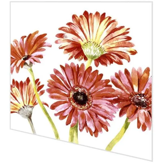 Servietten - Gerbera Kunst
