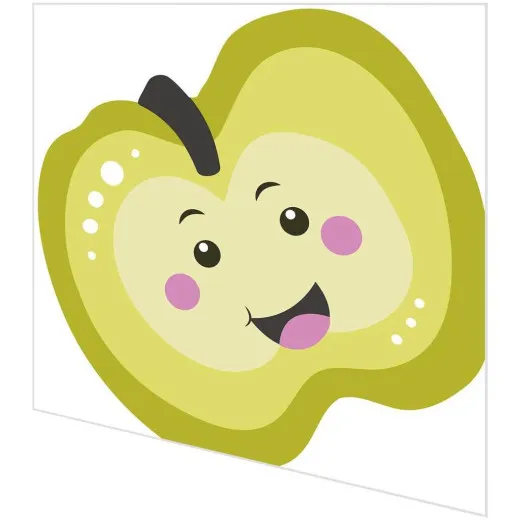 Servietten gestanzt - Apfel