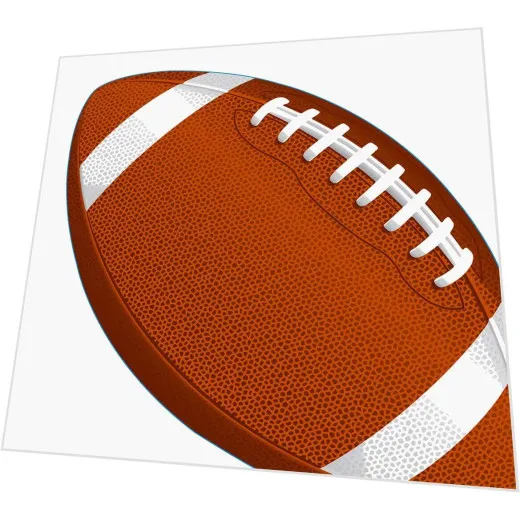 Servietten gestanzt - Football