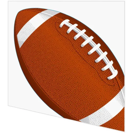 Servietten gestanzt - Football