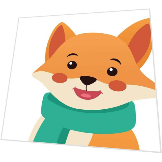 Servietten gestanzt - Fuchs