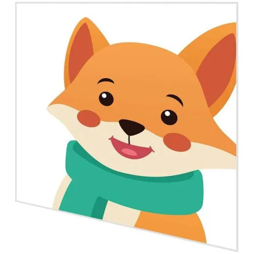 Servietten gestanzt - Fuchs