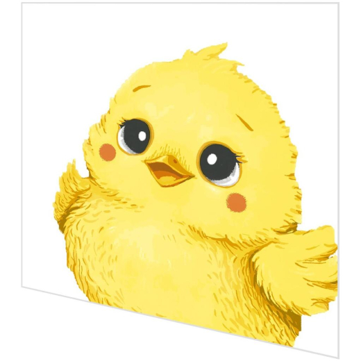 Napkins punched in form Bio - Ginger chicken