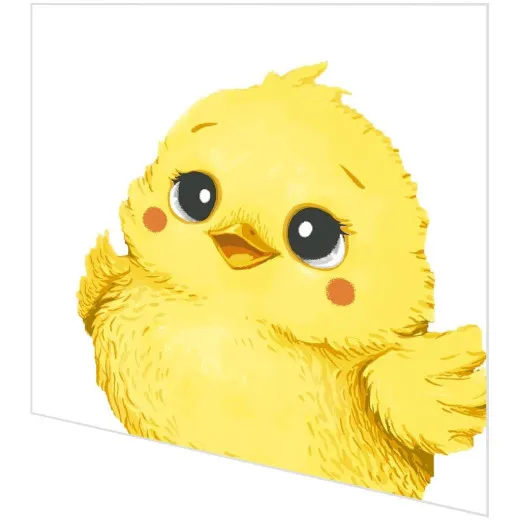 Servietten gestanzt Bio - Huhn