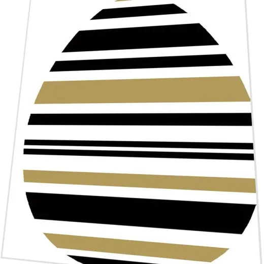 Servietten gestanzt - Modernes Ei