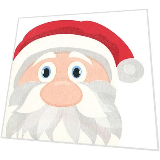 Servietten gestanzt Weihnachtsmann